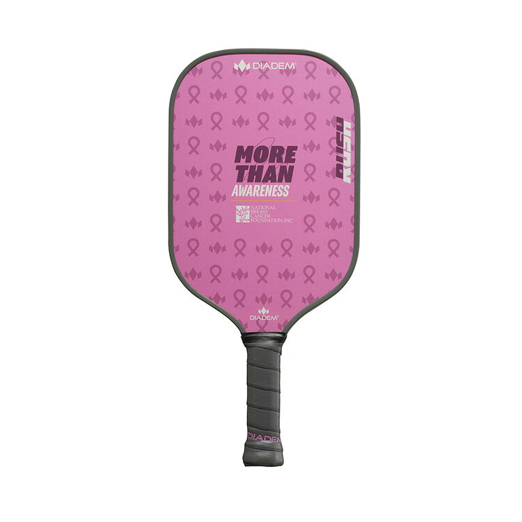 アクトス楽天市場店のDIADEM Rush ピックルボールパドル PINK TPA006 ダイアデム PICKLEBALL PADDLE ラッシュ ラケット ピンク｜アングル3