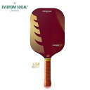 【GW限定セール商品】EVERYDAY SOCIAL ピックルボールパドル GRAN CLASS 110-R (Lightweight Edgeless) 16...