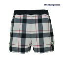 【ポスト投函対応】St.Christopher レディース ブロックチェックゲームショートパンツ STC-BEW2424 2025SS ネイビー(NV) セント...