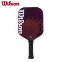 ウィルソン FIERCE TEAM ピックルボール パド パドル パープル WR161011U2 Wilson PICKLEBALL ラケット フィアース チーム 13mm(4)
