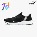 【9日20時〜28時間限定 最大P40倍】PUMA ユニセックス ソフトライド フレックス レース イーズイン ワイド ランニングシューズ ユニセックス 24S...