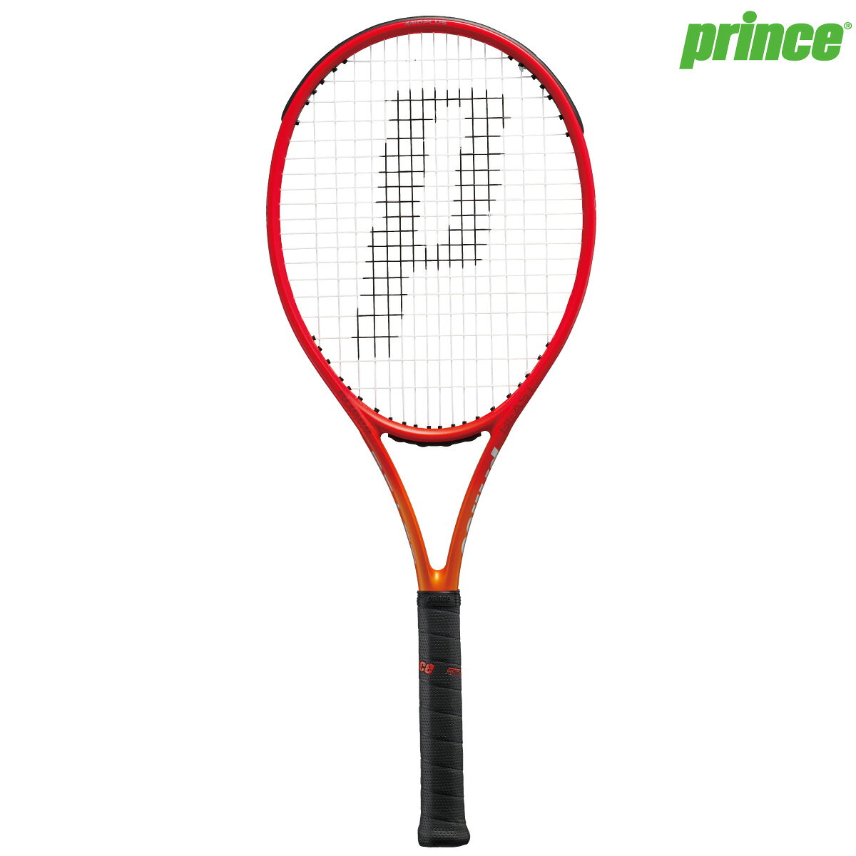 アクトス楽天市場店のプリンス ビースト オースリー100 (280g) PRINCE BEAST O3 100(280g) 7TJ206 2023fw ファイヤーレッド 国内正規品 硬式テニス ハイテクモデル ラケット｜アングル3