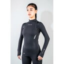 【8/12~18限定!最大700円OFFクーポン】XAGLASS XABER SUIT ロングスリーブ WOMENS レディース ブラック 25FW XGCOLC レディス トレーニング コンプレッションウェア インフィニティライン
