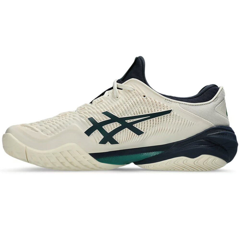 �ڤ��㤤ʪ�ޥ饽����֡�����å׺���P10�ܡ�ASICS ��������FF3�������륳���ȡ�1041A370-105��2025FW����� ���ƥ˥����塼���������å�����COURT FF3��CREAM/JASPER GREEN��ASI03