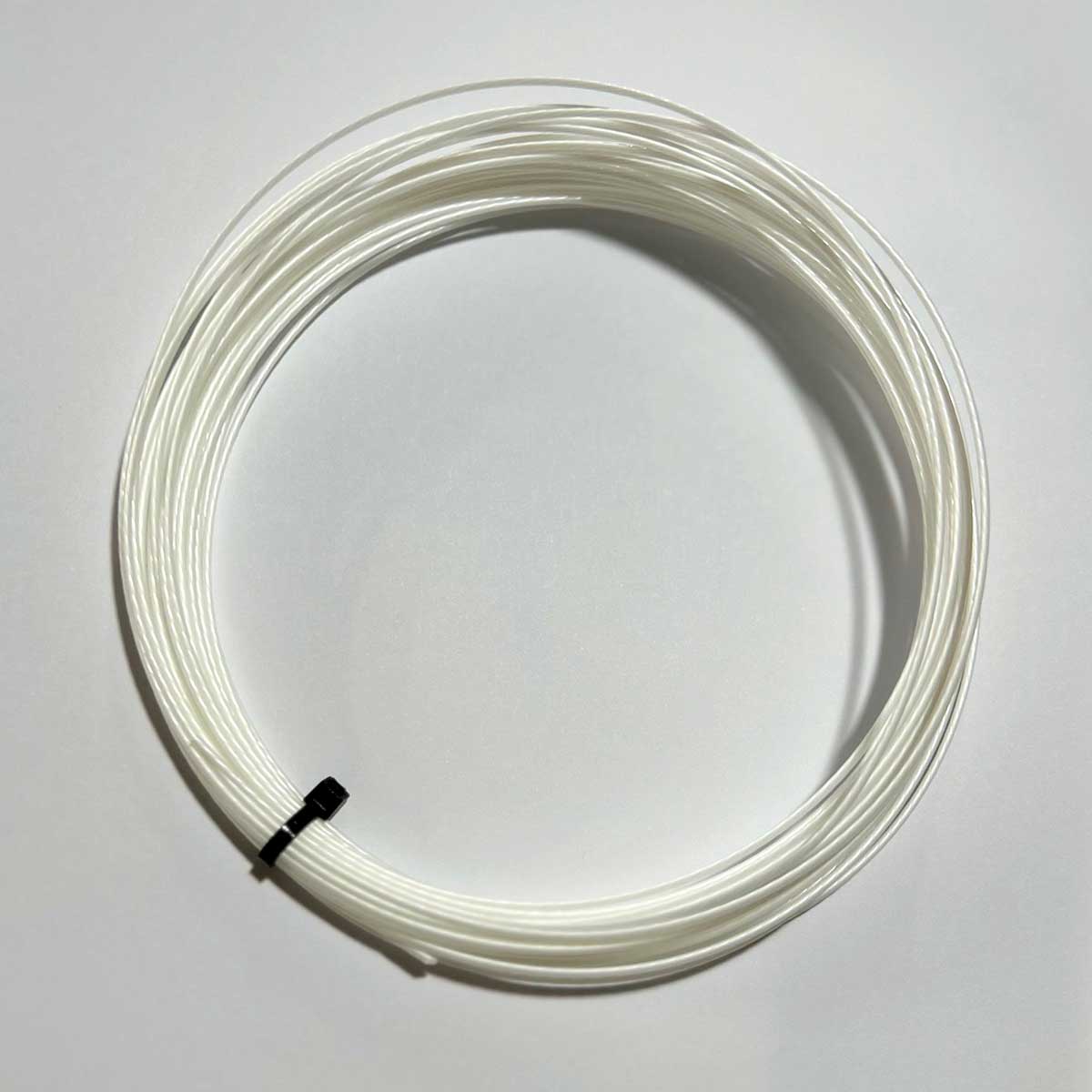 【19日20時〜28時間限定★最大ポイント40倍】APPROACH ポリソフトスピン 10張りセット ホワイト POLYSOFT SPIN アプローチ オリジナル ポリエステル 1.24mm 白 ストリング テニス