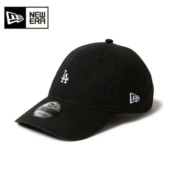 【4日10時〜6日★最大ポイント15倍】ニューエラ キャップ 9TWENTY MLB バッターマンロゴ メタルバックル ロサンゼルス・ドジャース ブラック ユニ...