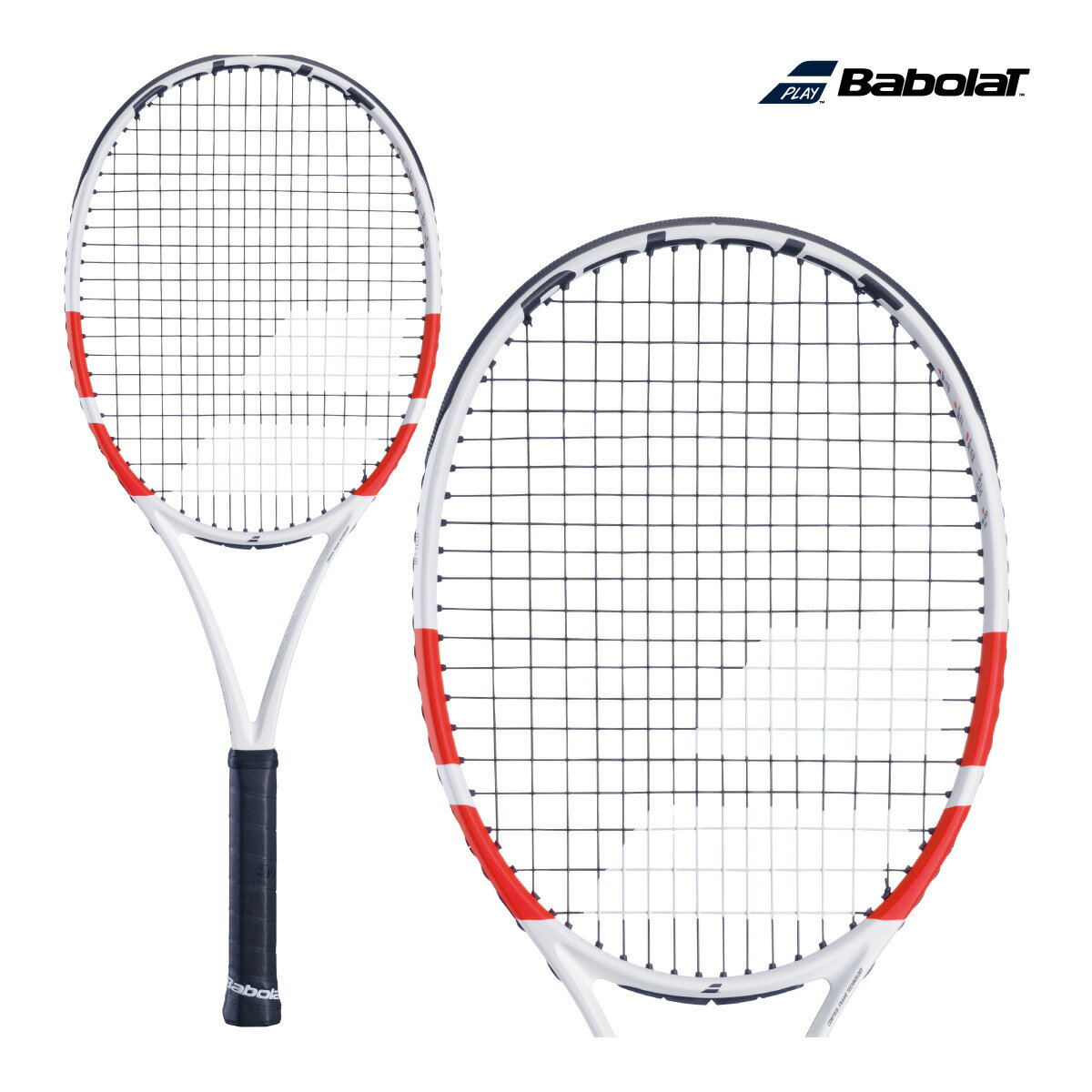 BABOLAT バボラ　PURE STRIKE100 16/20 ピュアストライク100 101534 硬式テニス 2024モデル 国内正規品　テニスラケット 硬式 コントロール系 国内正規品　ティエム　ノーリー　4世代