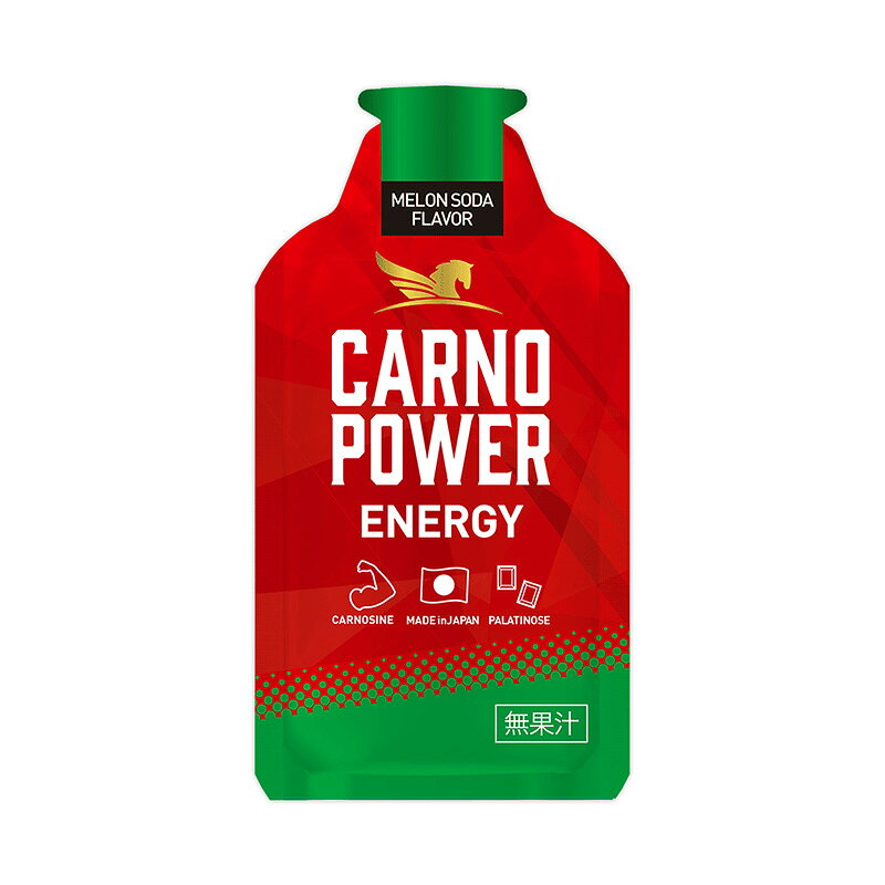 ハマリの健康食品 カルノパワーENERGY メロンソーダ 40g×10個 MELON SODA Flavor スポーツサプリ エネルギー補給ジェル CARNOPOWER エナジー axtos-10031103 アクトス楽天市場店 サンプル画像3