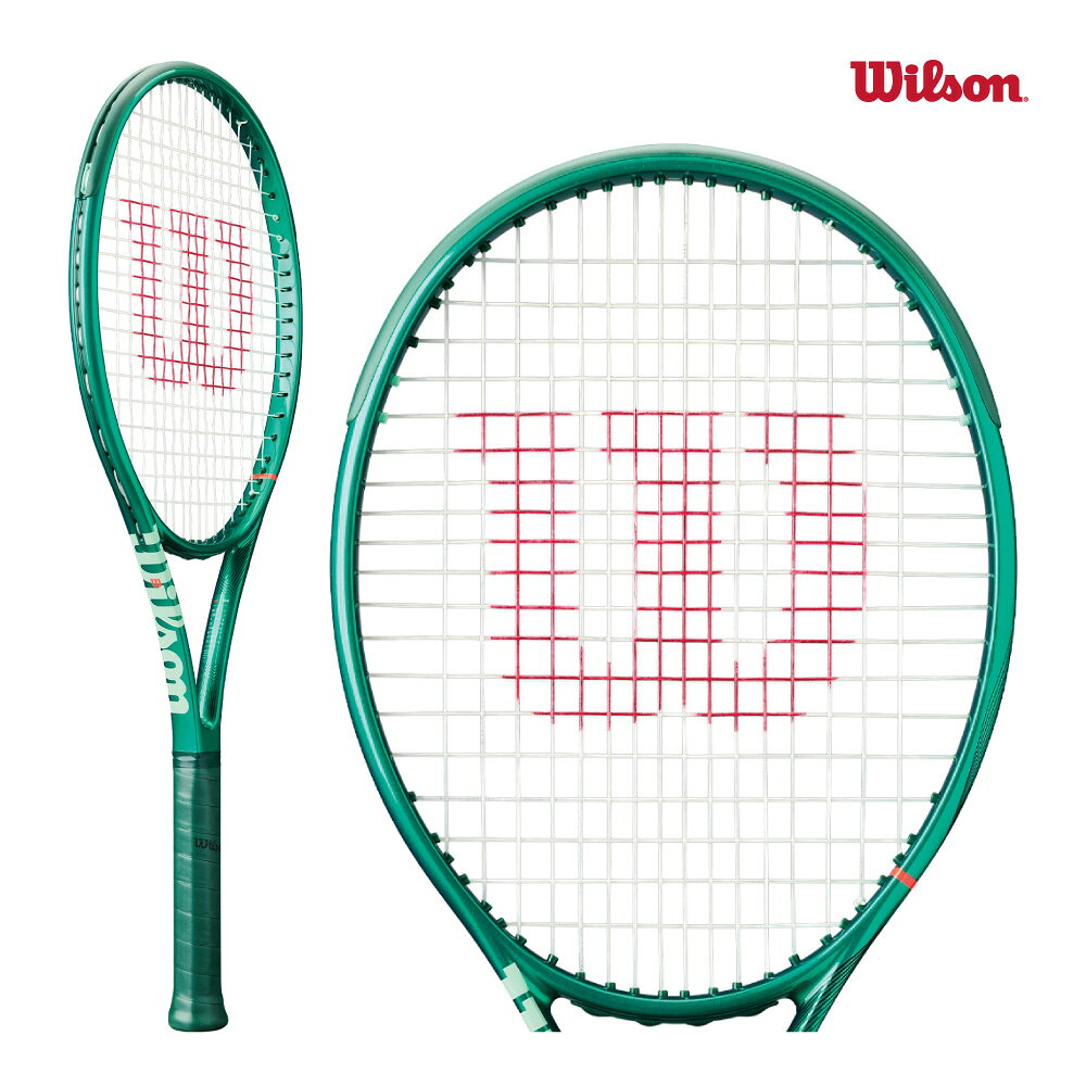 【マラソン限定最大ポイント5倍】WILSON　ブレード 104 V10　WR208511U　2026SS　グリーン　ウイルソン　テニスラケット　硬式テニス　BLADE 104 V10