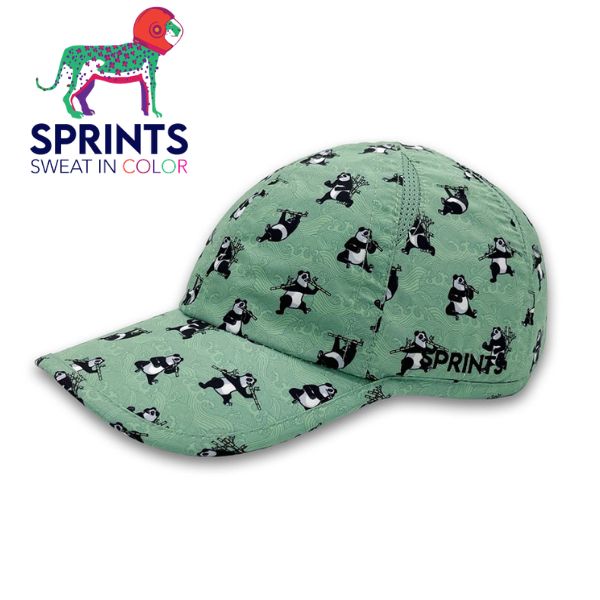 SPRINTS ランニングキャップ O.G.HATS 25SS ユニセックス Snack Attack Panda Dash Hat スプリンツ オージーハット 帽子 メンズ レディス レディース