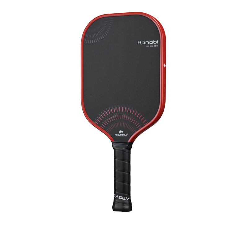 アクトス楽天市場店のDIADEM ピックルボールパドル HANABI RED 26FW レッド TPA026 ダイアデム PICKLEBALL PADDLE ラケット 花火 ハナビ｜アングル3