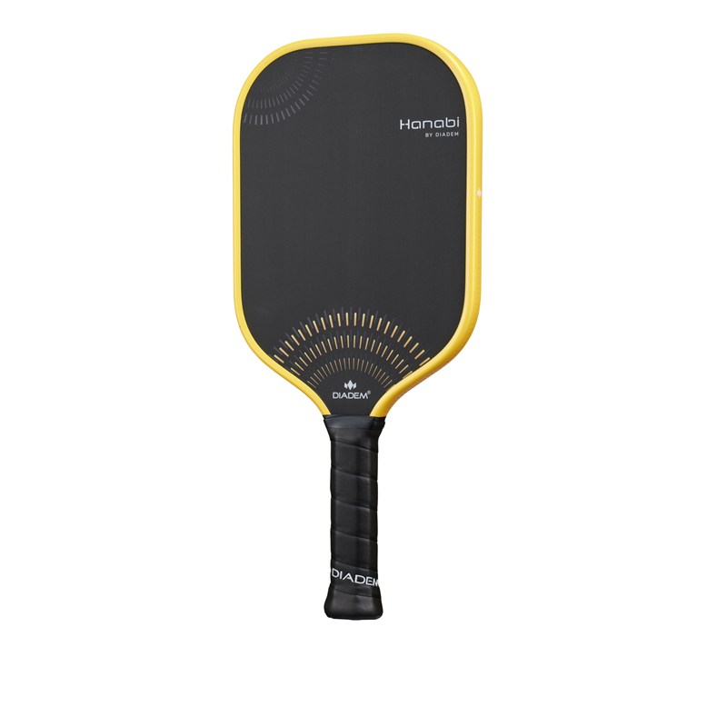 アクトス楽天市場店のDIADEM ピックルボールパドル HANABI YEL 26FW イエロー TPA027 ダイアデム PICKLEBALL PADDLE ラケット 花火 ハナビ｜アングル3