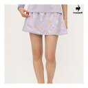 【7/15 店内最大ポイント10倍】le coq sportif リバーシブルゲームスコート QTWXJE04-PP 2024SS パープル ルコックスポルティ...