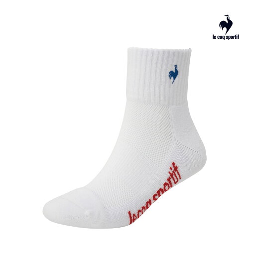 le coq sportif 【テニス】テニスショートソックス QTATJB10-TRC 2024SS トリコロール ルコックスポルティフ MEN WOMEN テニス le coq sportif 【テニス】テニスショートソックス QTATJB10-TRC 2024SS トリコロール ルコックスポルティフ MEN WOMEN テニス