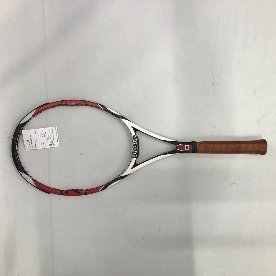 【お買い物マラソン期間★ショップ最大P10倍】【中古ラケット】ウィルソン 【K】SIX−ONEツアー90