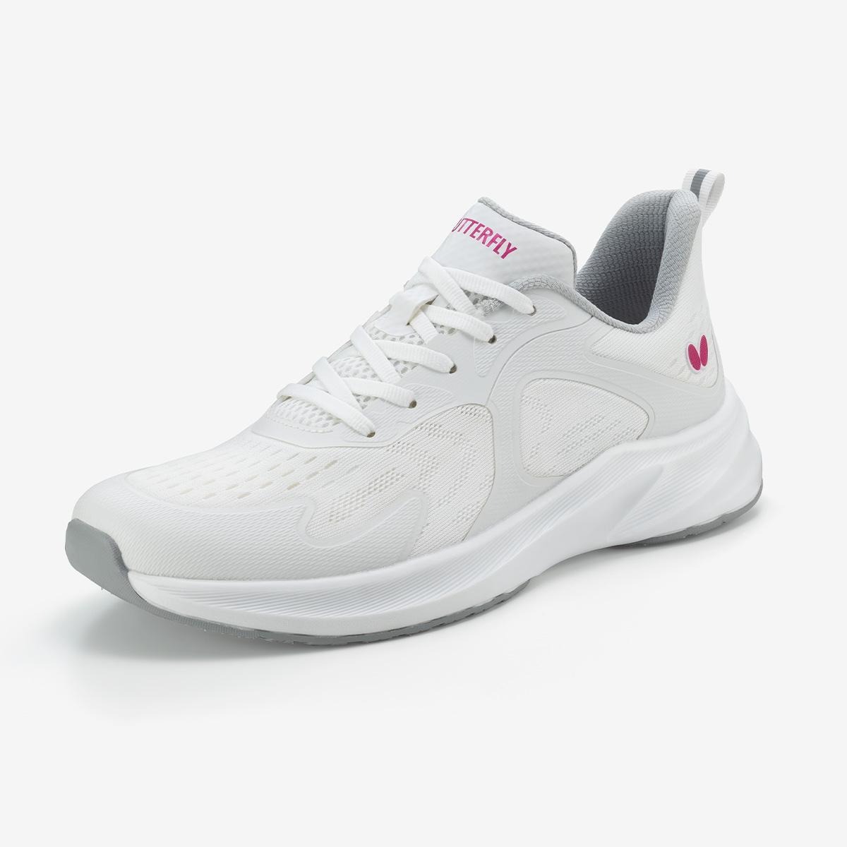 【ブラックフライデー★最大1500円OFFクーポン】Butterfly レゾライン TR ホワイト 23.0 93720 270 バタフライ 卓球 シューズ(ユ...