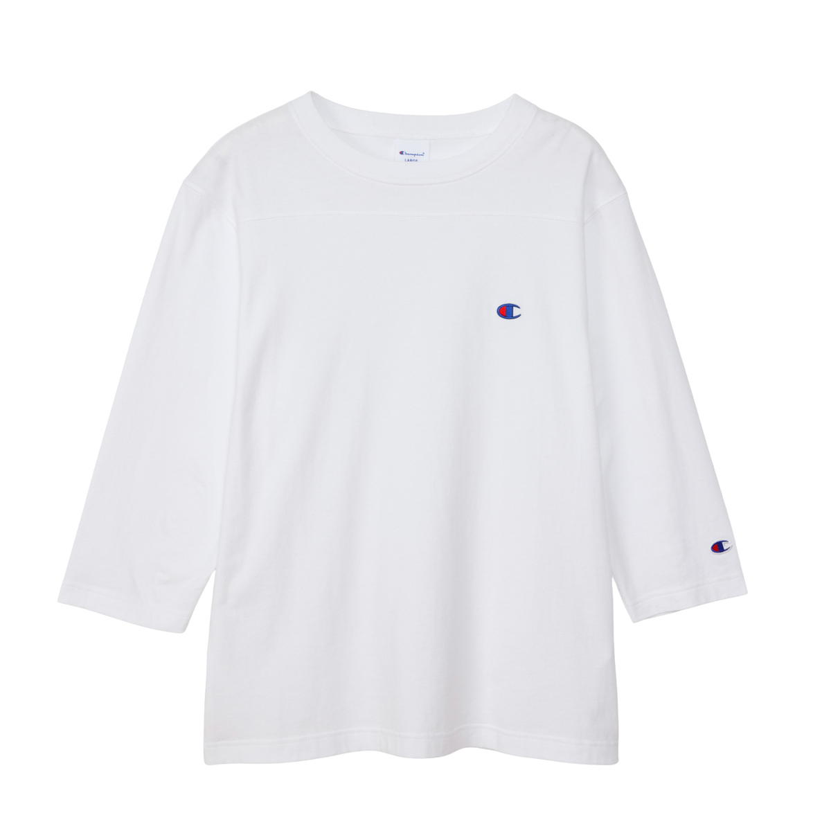 Rakuten - 【3日20時〜スーパーSALE終了まで店内最大P10倍】Champion 3／4 SLEEVE ホワイト M C3-C426 010 チャンピオン BASIC ウェア（メンズ・ユニ）