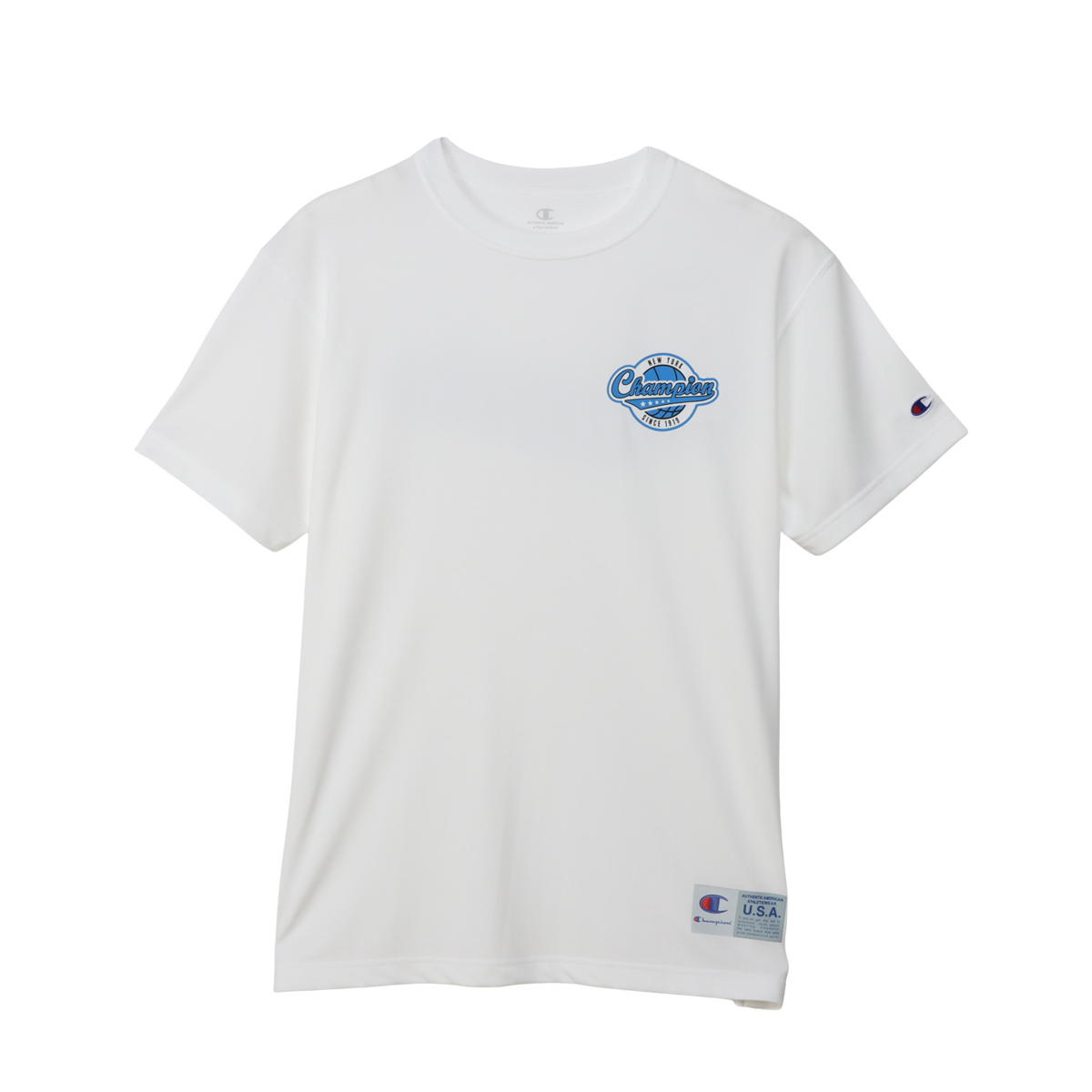 Champion SHORT SLEEVE ホワイト L C3-CB357 010 チャンピオン BASKETBALL ウェア（メンズ・ユニ）