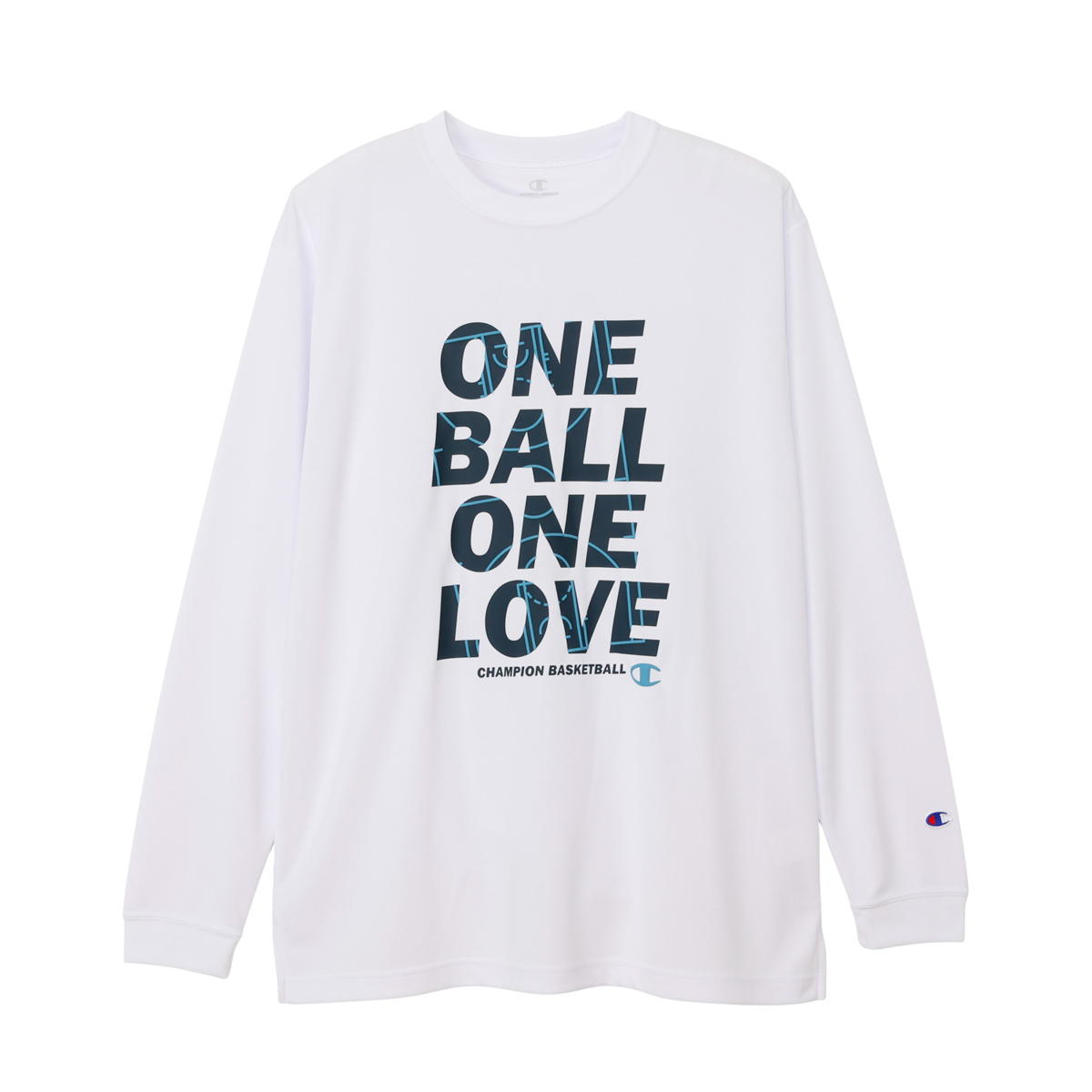 Champion LONG SLEEVE ホワイト M C3-CB427 010 チャンピオン BASKETBALL ウェア（メンズ・ユニ）
