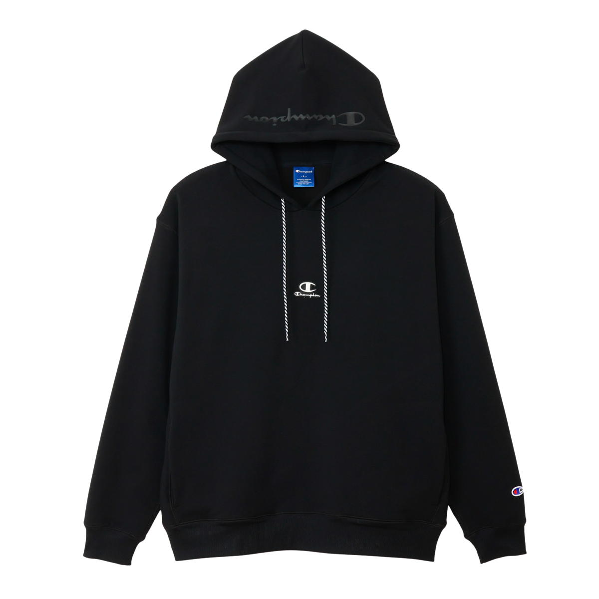 Champion TWT HOODED ブラック L C3-CS113 090 チャンピオン MEN’S SPORTS ウェア（メンズ）
