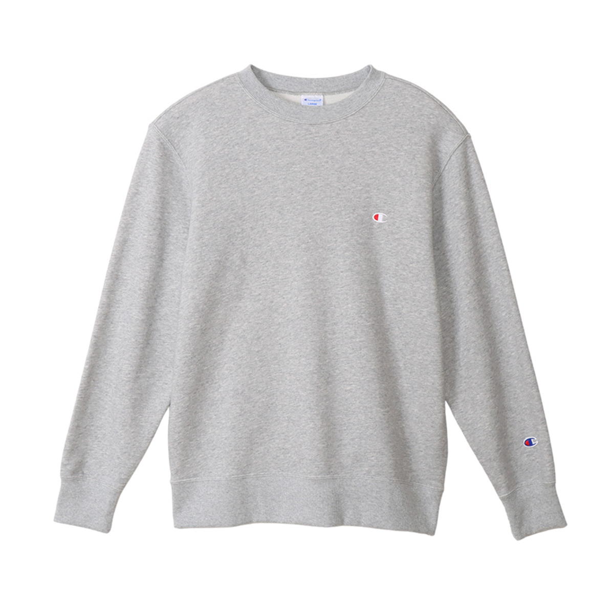 【ブラックフライデー★最大1500円OFFクーポン】Champion CREW NECK SWEATS オックスフォードグレー XXL C3-Y035 070 チャンピオン BASIC ウェア（メンズ・ユニ）