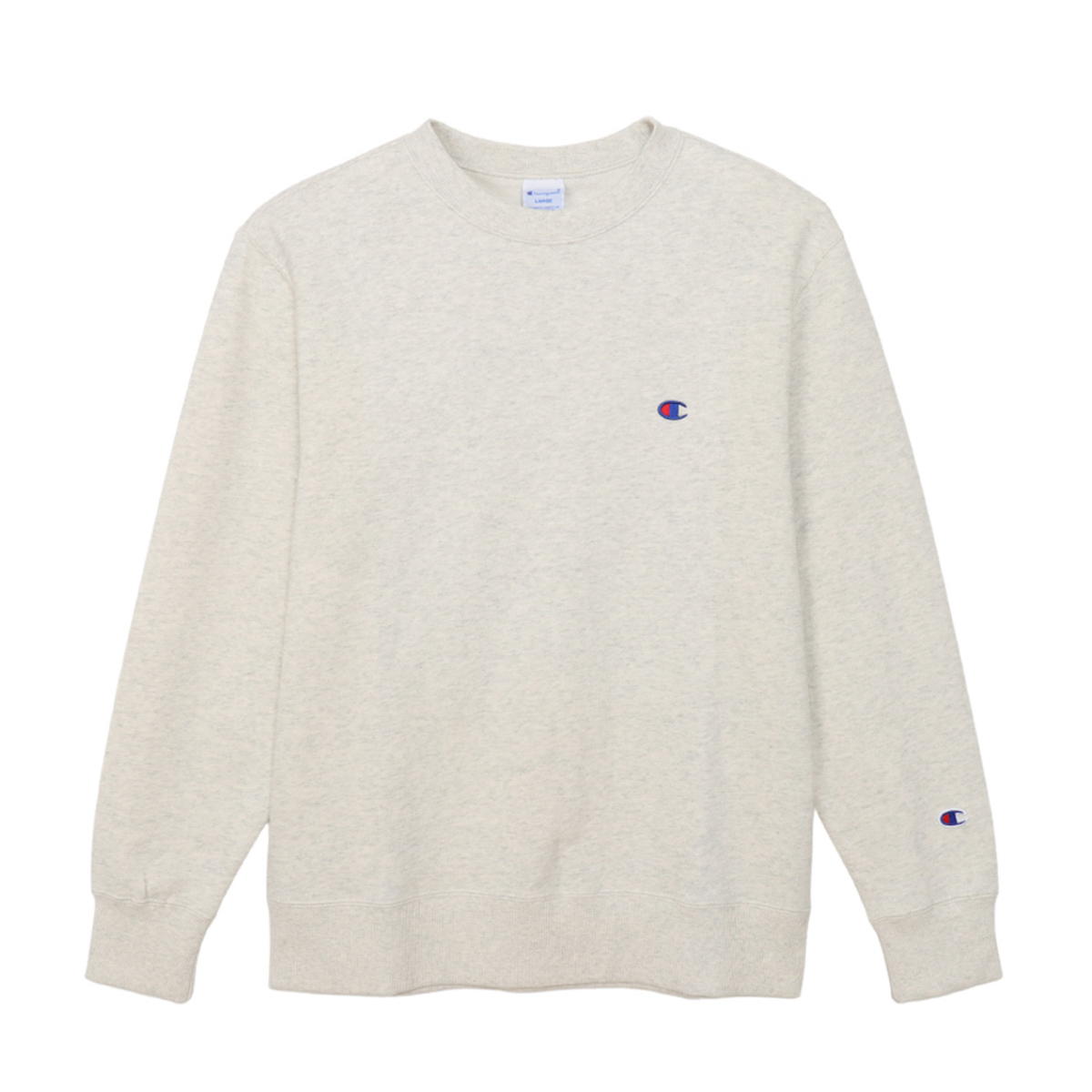 【ブラックフライデー★最大1500円OFFクーポン】Champion CREW NECK SWEATS オートミール XXL C3-Y035 810 チャンピオン BASIC ウェア（メンズ・ユニ）