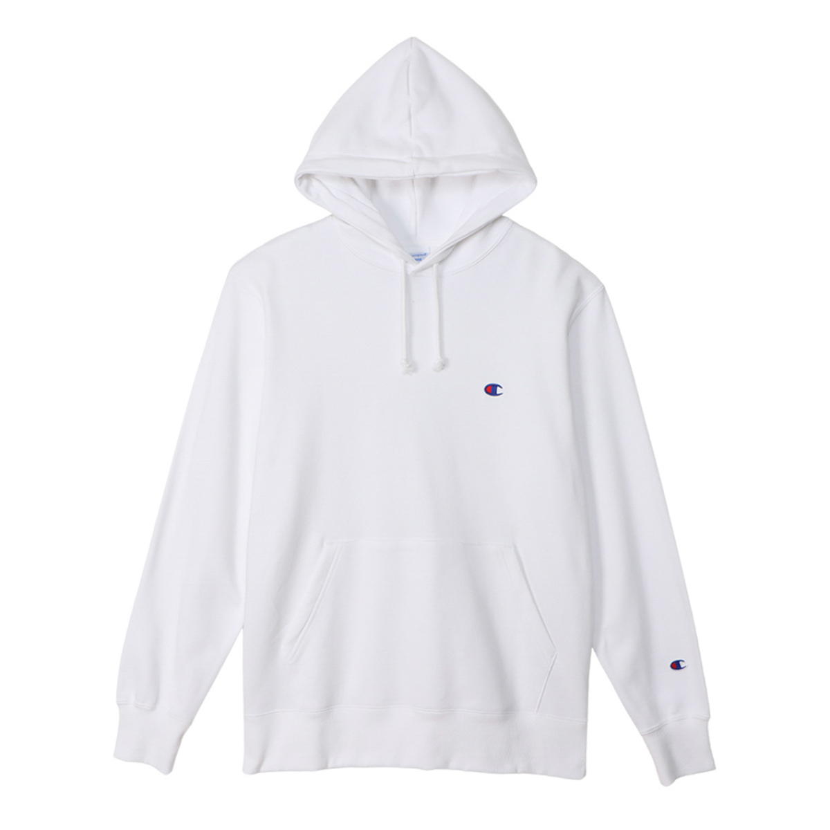 【ブラックフライデー★最大1500円OFFクーポン】Champion HOODED SWEATSHIR ホワイト M C3-Y136 010 チャンピオン BASIC ウェア（メンズ・ユニ）