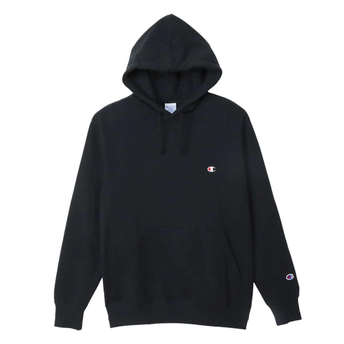 【ブラックフライデー★最大1500円OFFクーポン】Champion HOODED SWEATSHIR ネイビー XXL C3-Y136 370 チャンピオン BASIC ウェア（メンズ・ユニ）