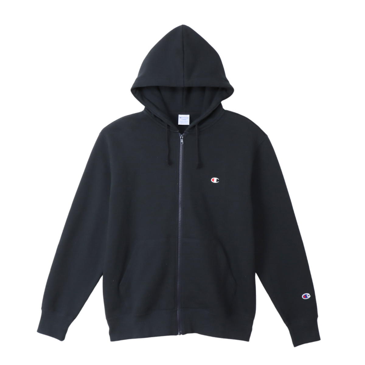 【ブラックフライデー★最大1500円OFFクーポン】Champion ZIP HOODED SWEAT ネイビー XXL C3-Y137 370 チャンピオン BASIC ウェア（メンズ・ユニ）
