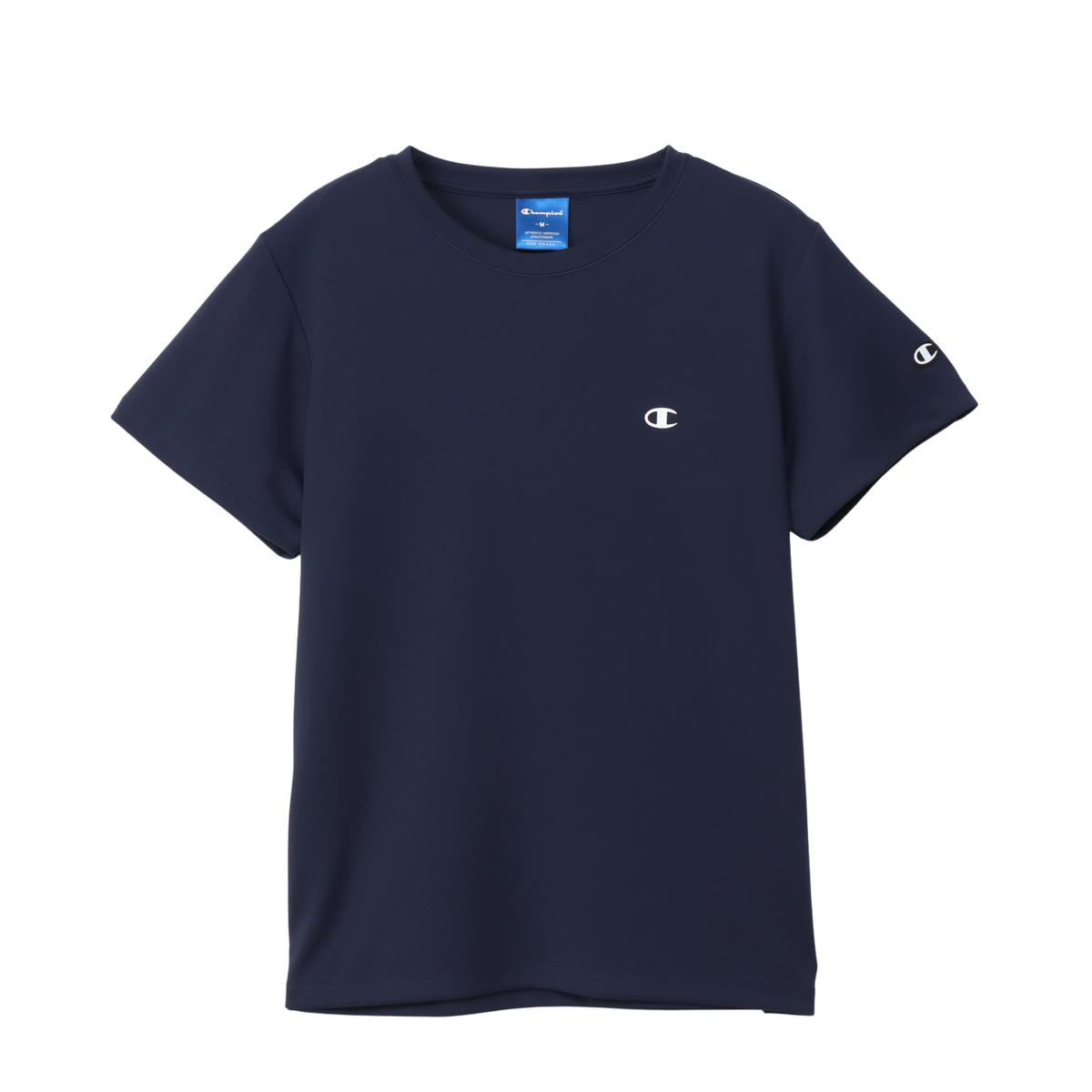 【ブラックフライデー★最大1500円OFFクーポン】Champion SHORT SLEEVE ネイビー L CW-CS350 370 チャン..