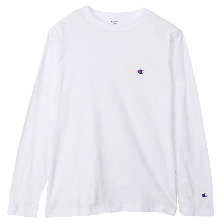 【ブラックフライデー★最大1500円OFFクーポン】Champion LONG SLEEVE T-SH ホワイト XXL C3-Y428 010 チャンピオン BASIC ウェア（メンズ・ユニ）