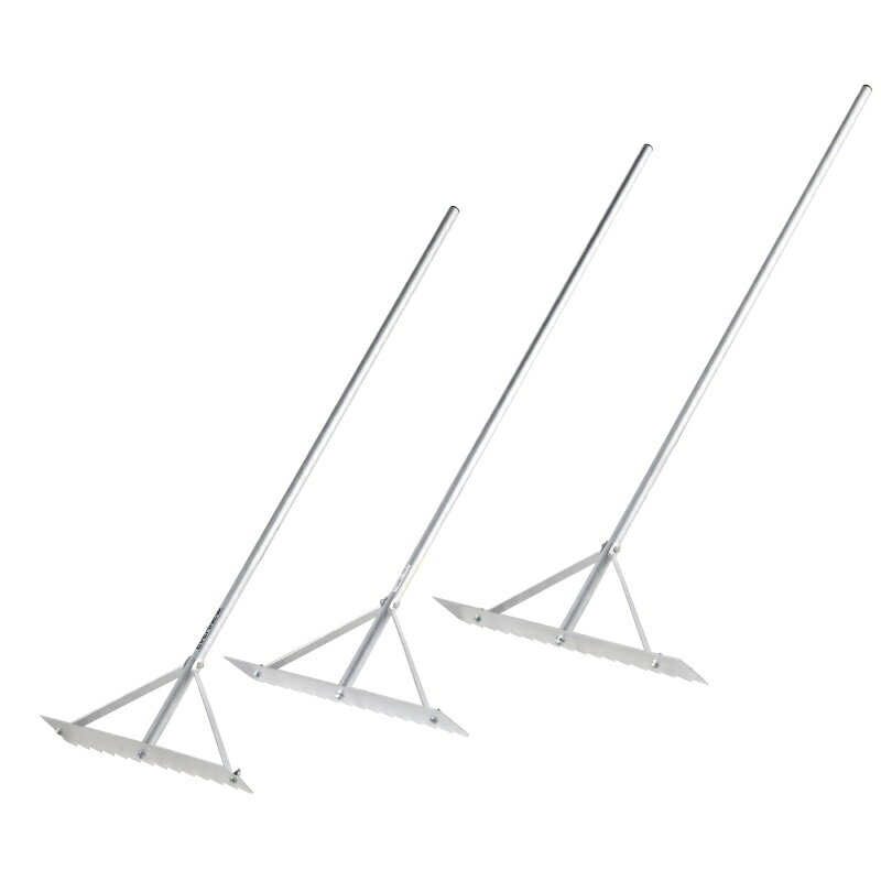 【25日0時〜26H限定★ショップP最大10倍】EVERNEW オールアルミレーキ兼用80組立式 EKA709 エバニュー グランド整備