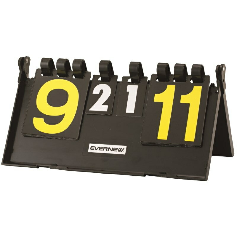 【ブラックフライデー★最大1500円OFFクーポン】EVERNEW 折りたたみ得点板P EKD911 エバニュー 球技