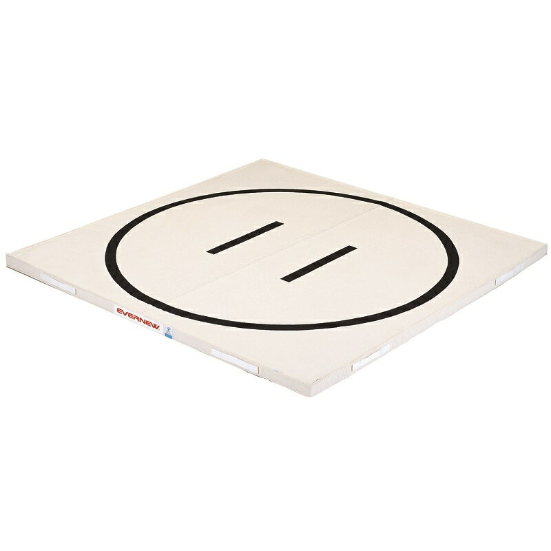 Rakuten - 【6/22-24限定！最大1000円OFFクーポン】EVERNEW 抗菌土俵マット滑止180x180x5 EKM507 エバニュー 体操