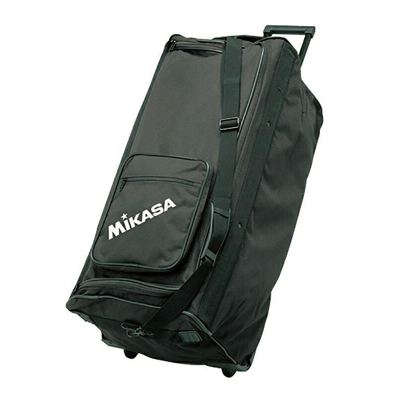 MIKASA 遠征バッグ兼ボールバッグ 黒 BA-100 ミカサ オールスポーツ バッグ