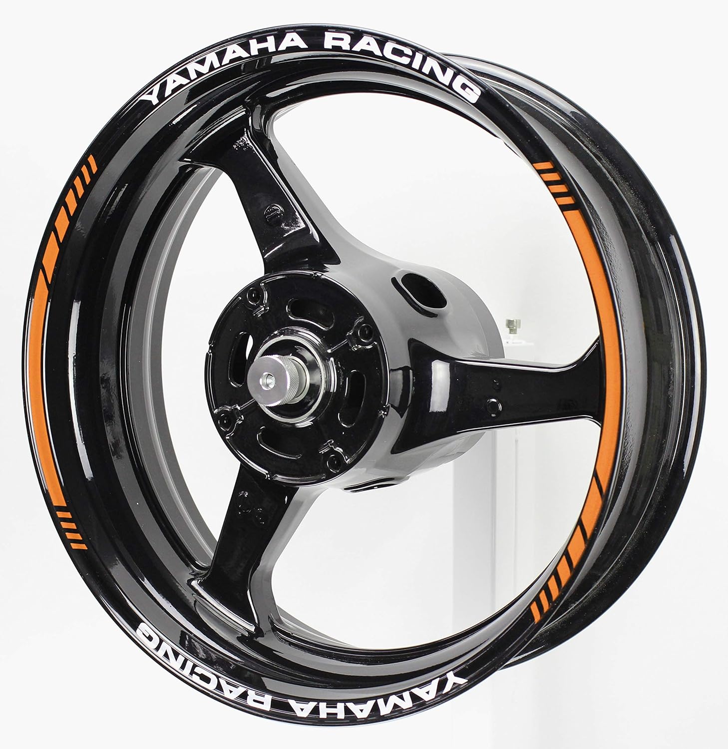 各色 AxxL バイク 17インチ カスタム リムステッカー ヤマハレーシング 汎用 YZF-R1 R1M YZF-R6 YZF-R3 YZF-R25 MT25 MT03 XJR1300 XJR400 FJR1300 MT10 MT09 MT07 FZ1 FZ6 TZR250 SRX TRX ホイール ステッカー