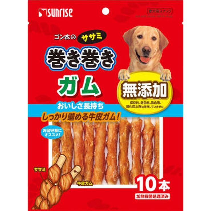 マルカン ゴン太のササミ巻き巻きガム 4973321932724 ペット ペットグッズ 犬用品 ドッグフード おやつ ドリンク サプリメント ペット用品 生き物 c00044528 66：マルカン