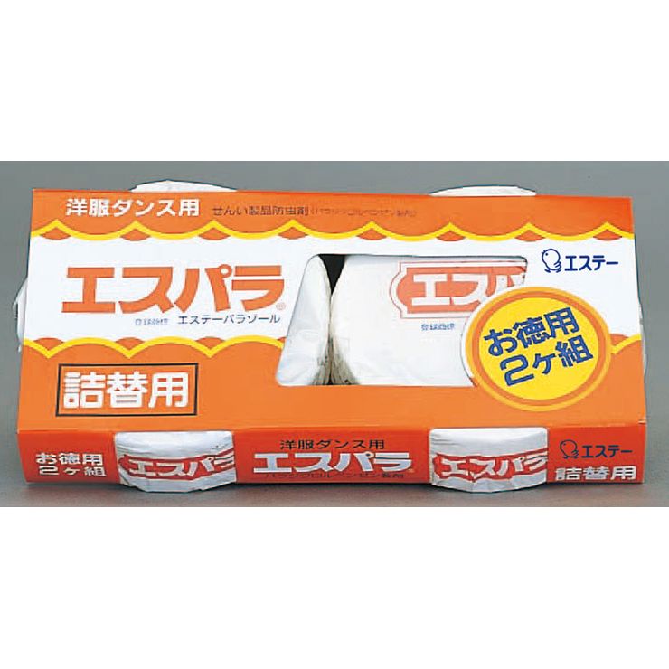 エステー エスパラ 詰替2P 4901070301539 キッチン 日用品 文具 蚊取り 防虫 害虫駆除 衣類用防虫剤日..