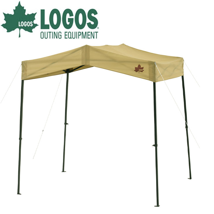LOGOS ロゴス テント 庭 バーベキュー 日よけ タープ 海 海水浴 日除け UVカット 高さ3段階 組立て簡単..
