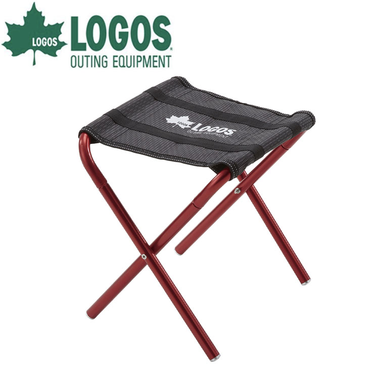 LOGOS ロゴス 折りたたみ 椅子 コンパクト ジュラルミン 軽量 持ち運び 耐荷重約100kg レジャー スポーツ観戦 ベランピング 行列 7075 ポケットスツール レッド キャンプ アウトドア 4981325349981のサムネイル