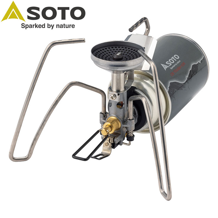 SOTO レギュレーターストーブ TriTrail（トライトレイル）ST-350 アウトドア 釣り 旅行用品 キャンプ 登山 バーベキュー 調理用品 シングルバーナーコンロ バーナーのサムネイル