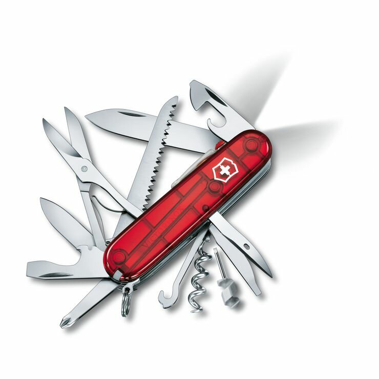 【国内正規品】 ビクトリノックス VICTORINOX ハントマンライト 1.7915.T マルチツール アウトドア アウトドアギア 【送料無料】 VX KNS