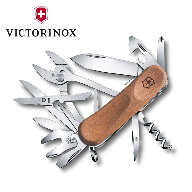 【国内正規品】 【カタログ非掲載品】 ビクトリノックス Victorinox Evolution Wood S557 ブラウン - 2..