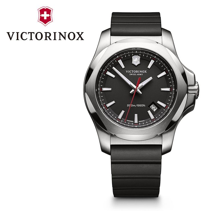 楽天キャンプレジャー CamPleasure【国内正規品】 ビクトリノックス VICTORINOX 241682.1 I.N.O.X. BKd BKr 241682.1 腕時計 ウォッチ メンズ 防水 アウトドア アウトドアギア 国内正規品 VX KNS