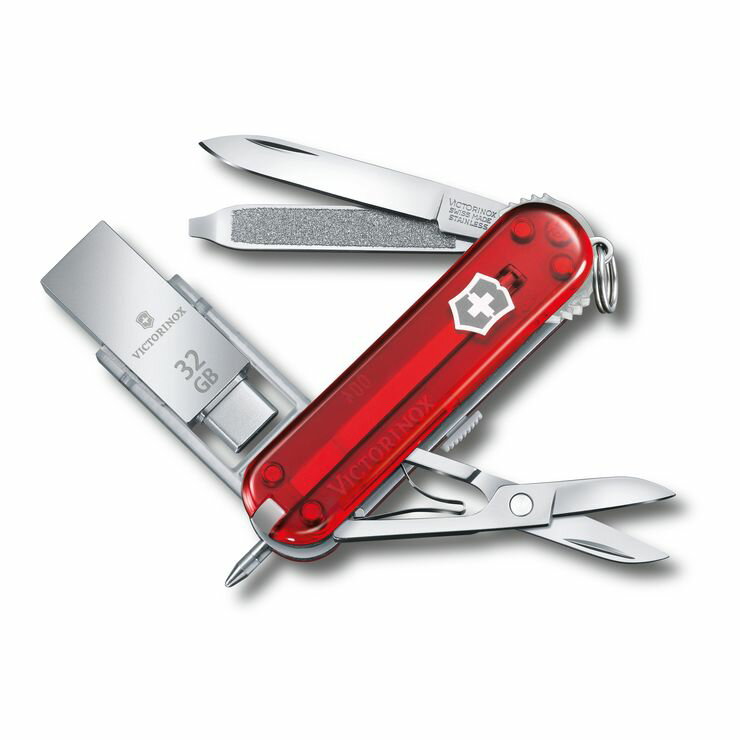 【国内正規品】 ビクトリノックス VICTORINOX ビクトリノックス@work32GB 4.6235.TG32B1 マルチツール ..