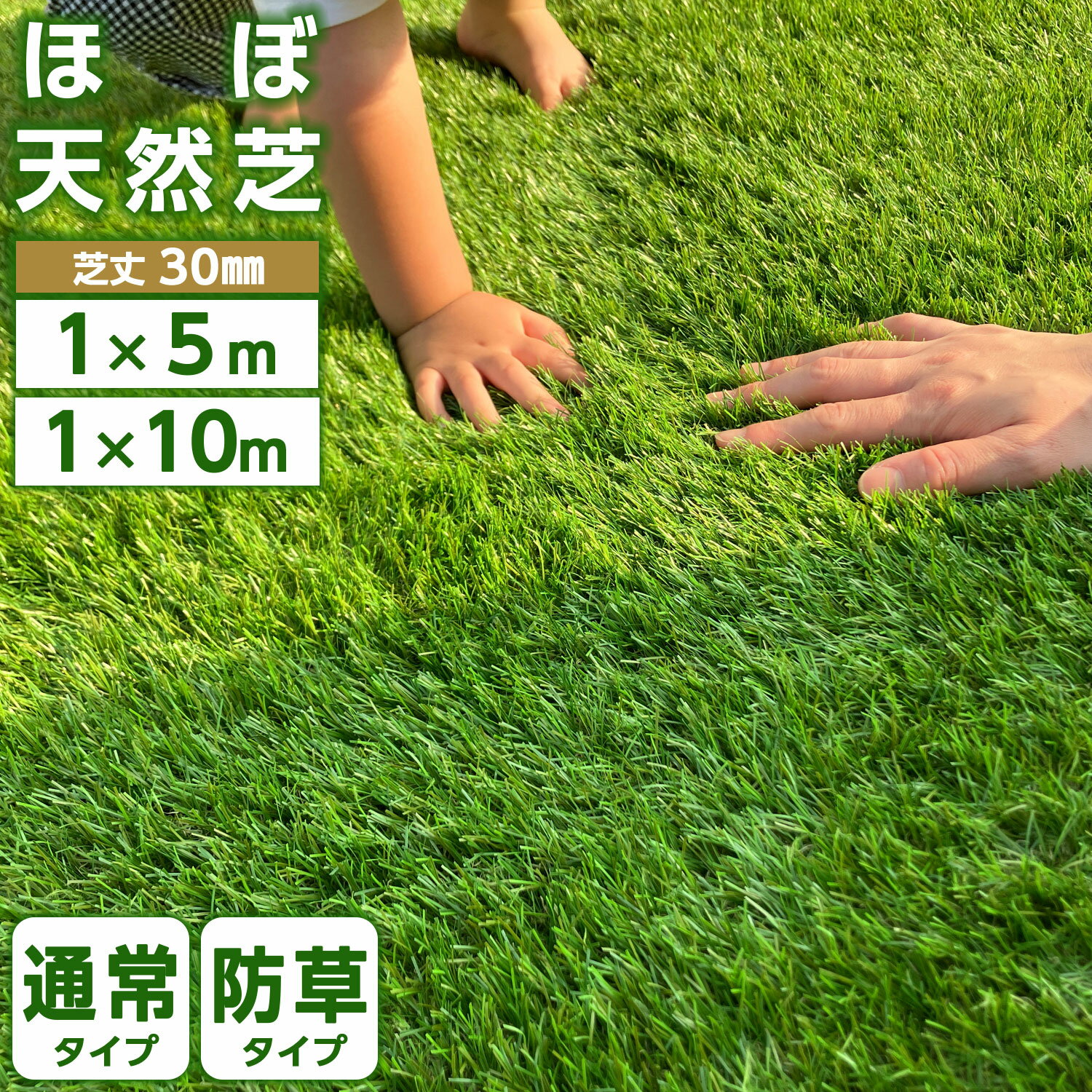 【2本以上で！最大10％OFF】人工芝 ロール 1m×10m 1m×5m 35万本 防草タイプあり 高密度 高耐久 芝丈30mm リアル人工芝 芝ロール 芝マット UVカット 庭 ベランダ テラス 屋上 ガーデニング ガーデン フェイク芝生 U字ピン 防草シートタイプ