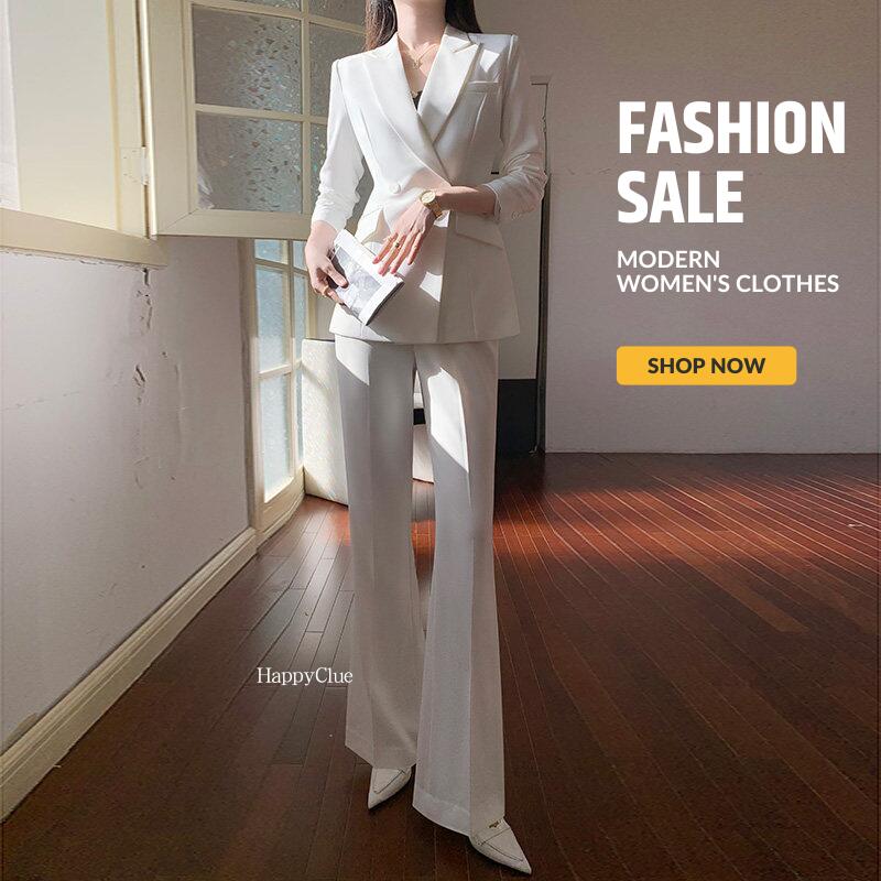 春新作 セットアップ おしゃれスーツ 上品 フォマール レディース パンツスーツ ホワイト 白 事務服 スーツ OL 30代40代 オフィス ママスーツ 母親 卒業式 入学式 ビジネススーツ リクルートスーツ 長袖 春 夏 通勤 就活 面接 転職 仕事 二次会 着痩せ 大きいサイズ