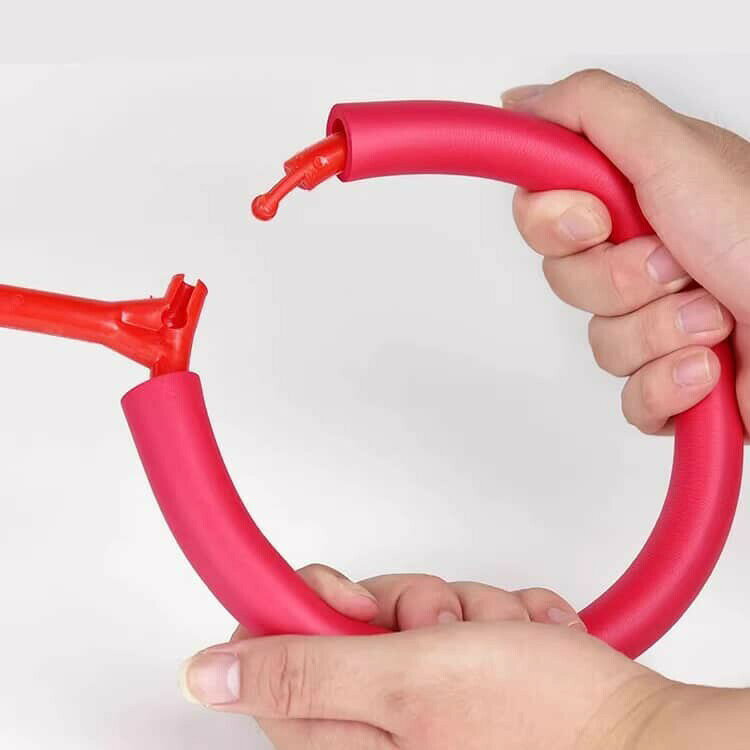 AYABalloonのジャンプリング 足かけリング トレーニング 子供 スキップジャンプ 光る スキップボール 回転 ワンフット シンプル 運動 ブルー フィットネス 足首 屋外 レッド イエロー 縄跳び グリーン ピンク｜アングル2