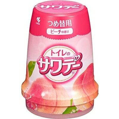 小林製薬 トイレのサワデー つめ替用 ピーチの香り 消臭芳香剤 140g