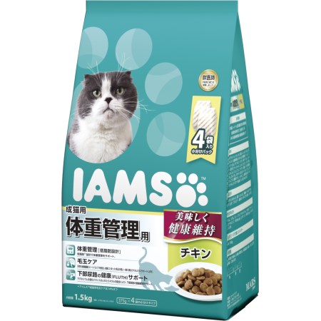 アイムス 成猫用 体重管理用 チキン 1.5kg